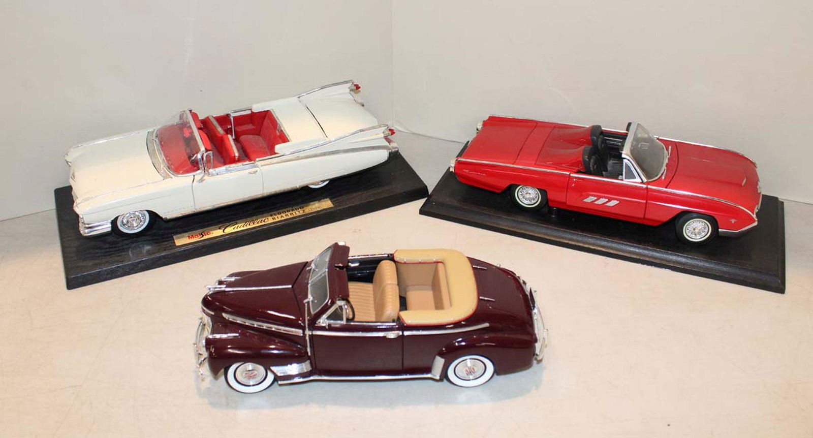 3 model cars including 2 Cadillacs (1 of 4)