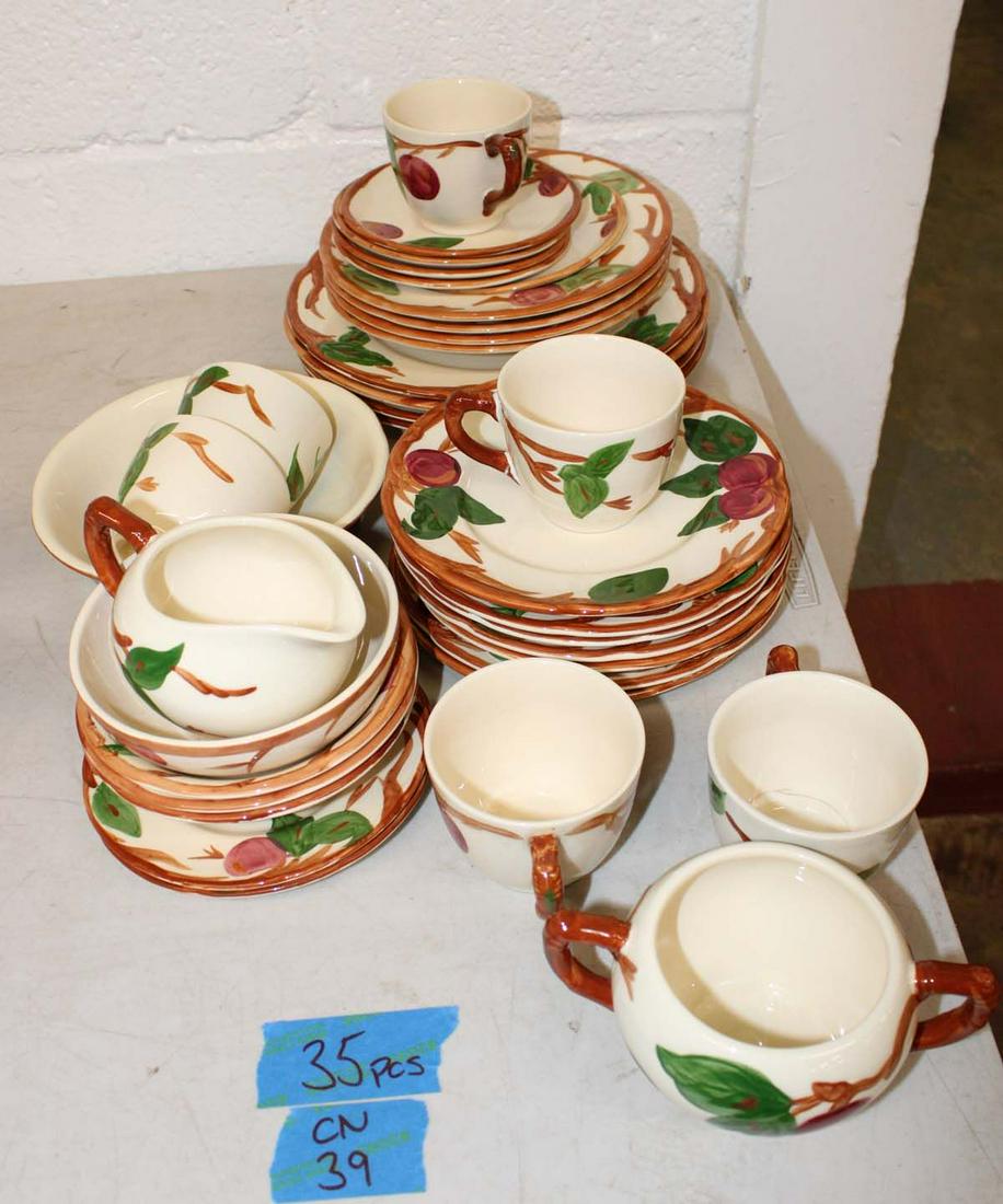35pc Franciscan dinnerware set (1 of 3)