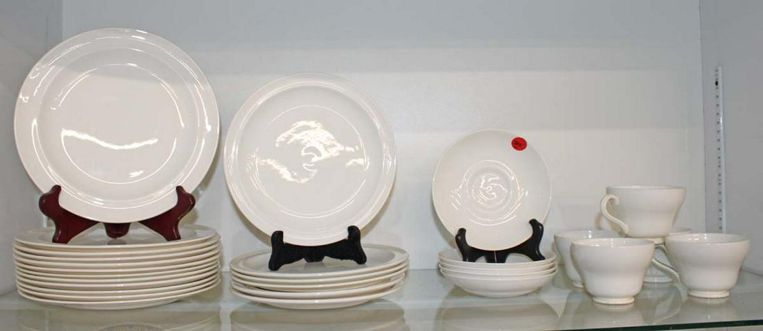 28 pieces of Wedgewood, Partial Dinnerware set, has some chips (1 of 3)