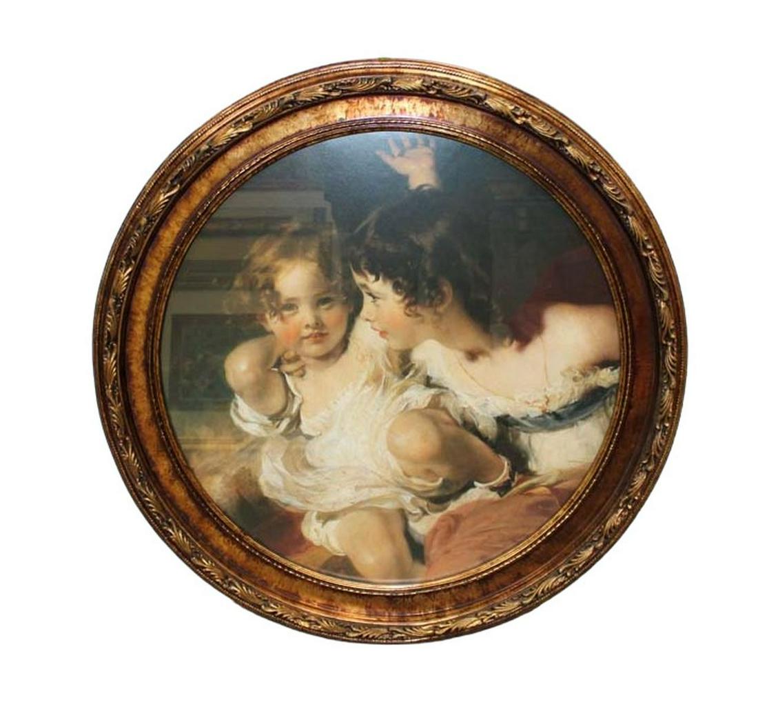 Nice round Victorian style print (1 of 3)