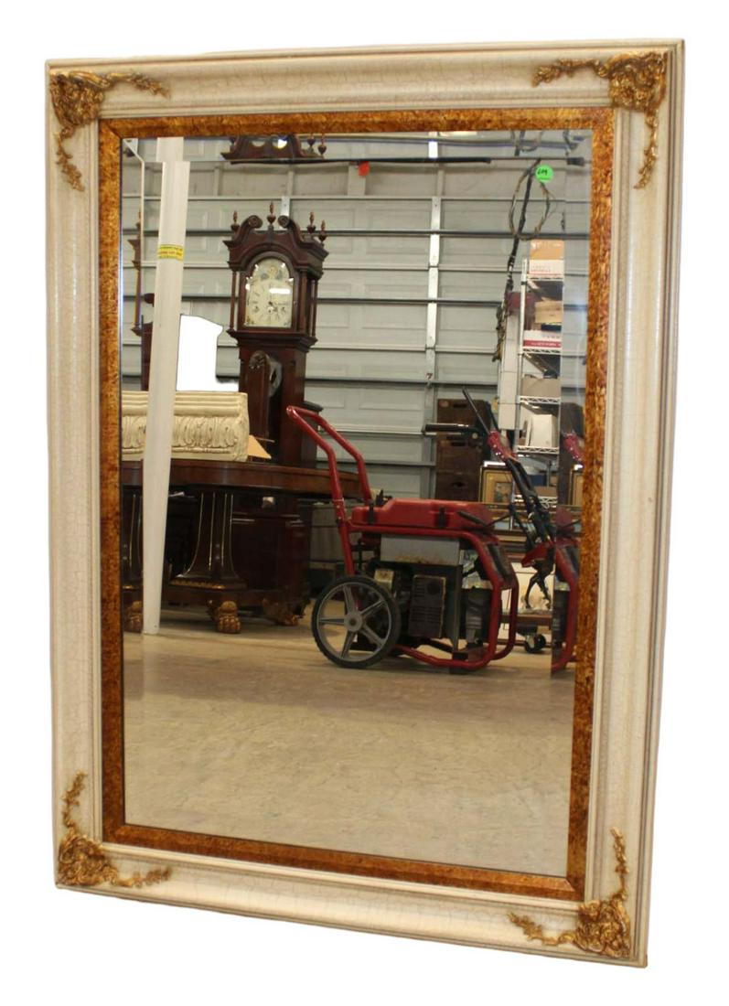 Contemporary bevel glass decorator mirror (1 of 3)