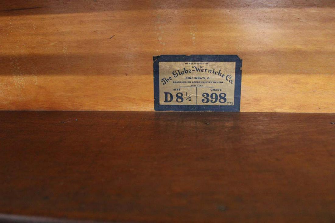 Antique Globe Wernicke Match 's 398 4 Stack Barrister Bookcase In The