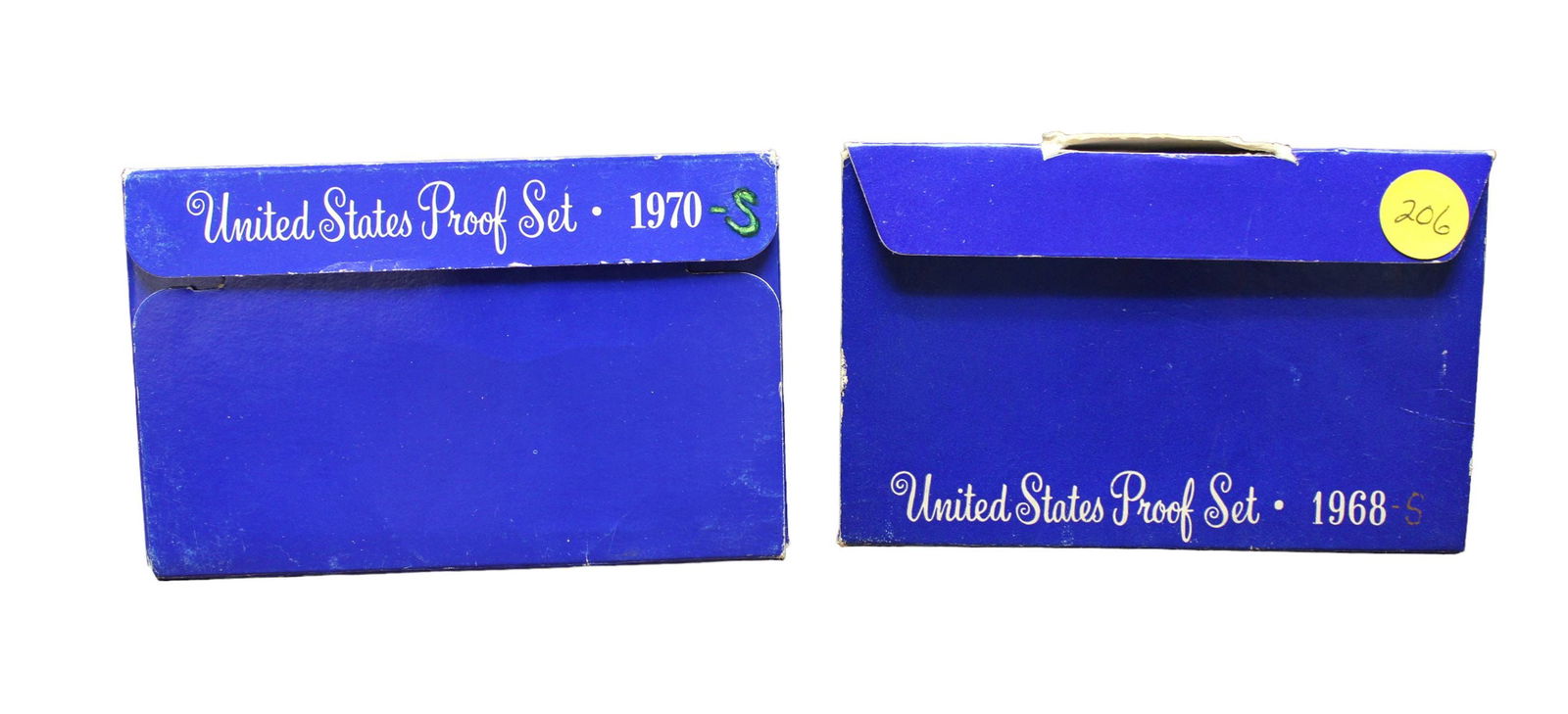 2 US proof sets 1970-S and 1968-S (1 of 2)