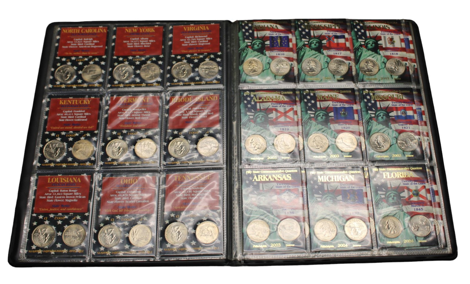 US Presidents commemorative quarter and miscellaneous coin holders: US Presidents commemorative quarter and miscellaneous coin holders
