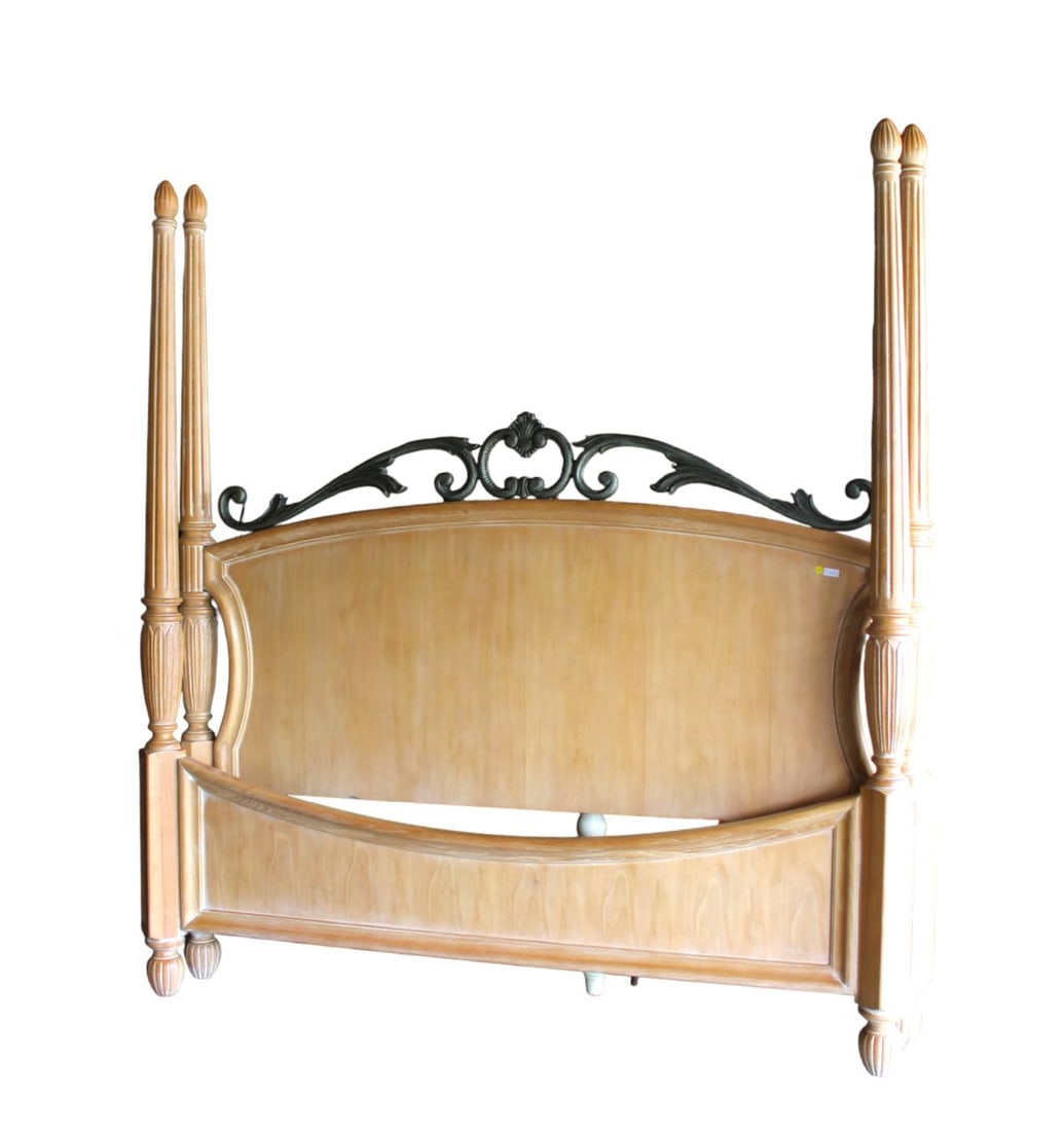 Henredon 4 poster king bed deals