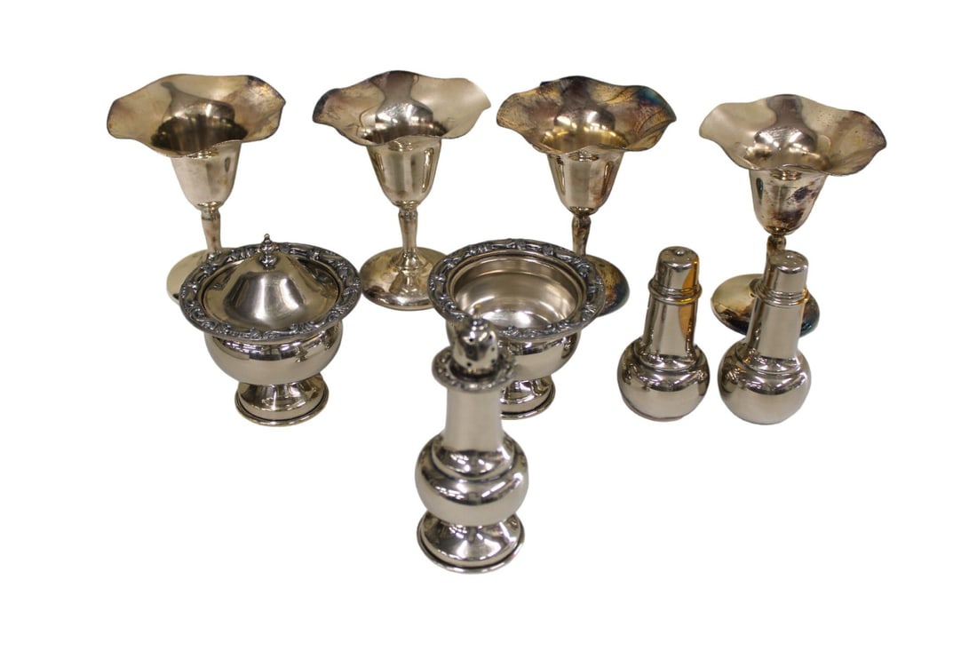 10pcs Vintage silverplate items (1 of 2)