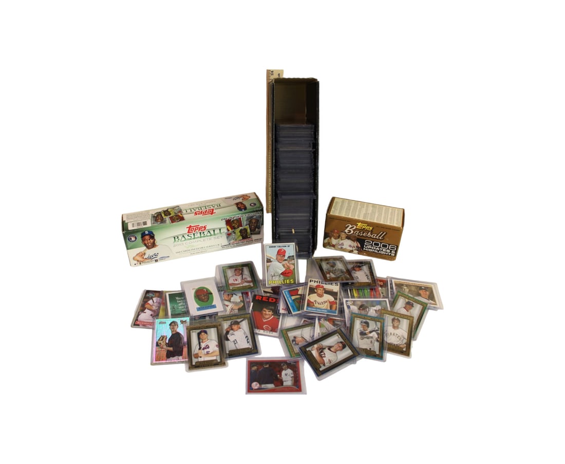 3 boxes of collectible Baseball cards (1 of 4)