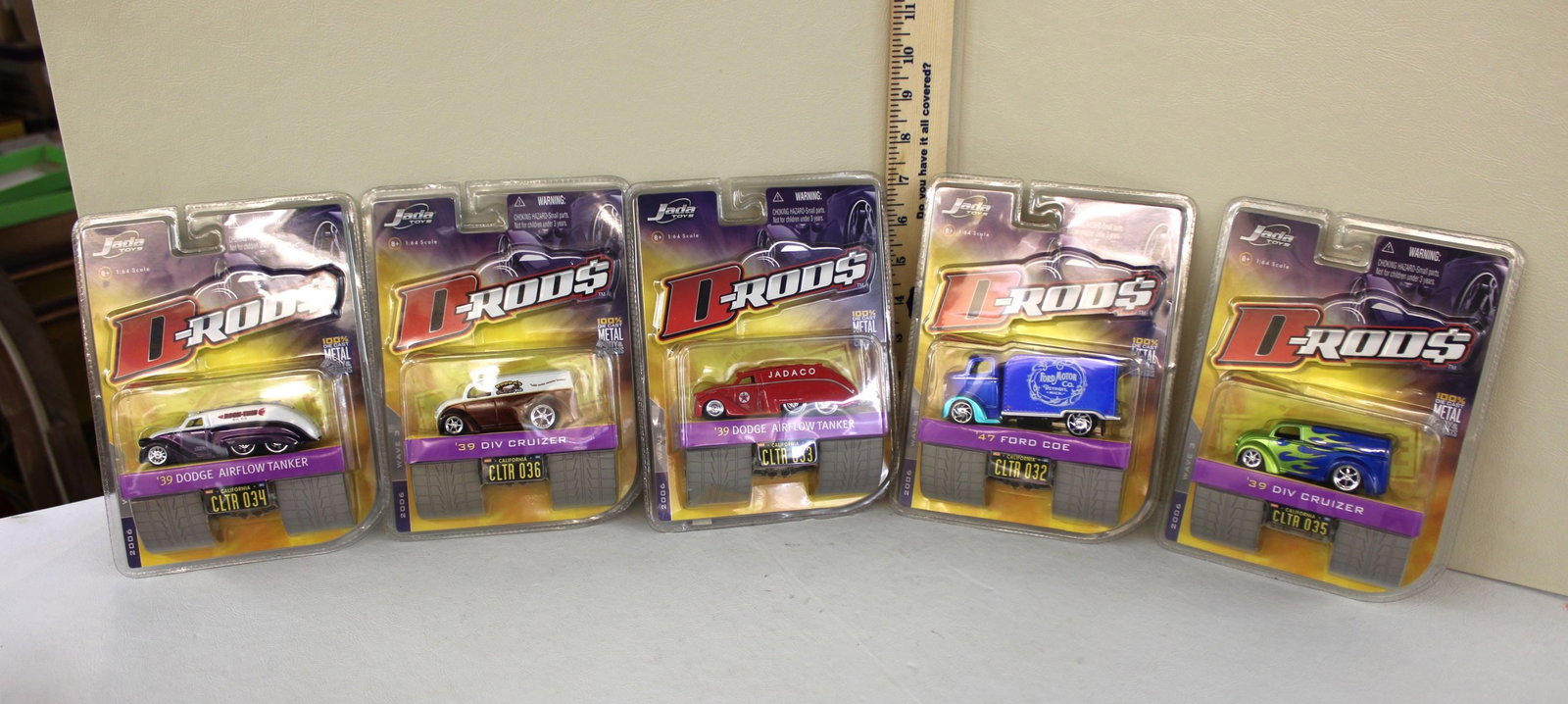 5 D-Rod$ by Jada Toys,  original packaging not opened (1 of 2)