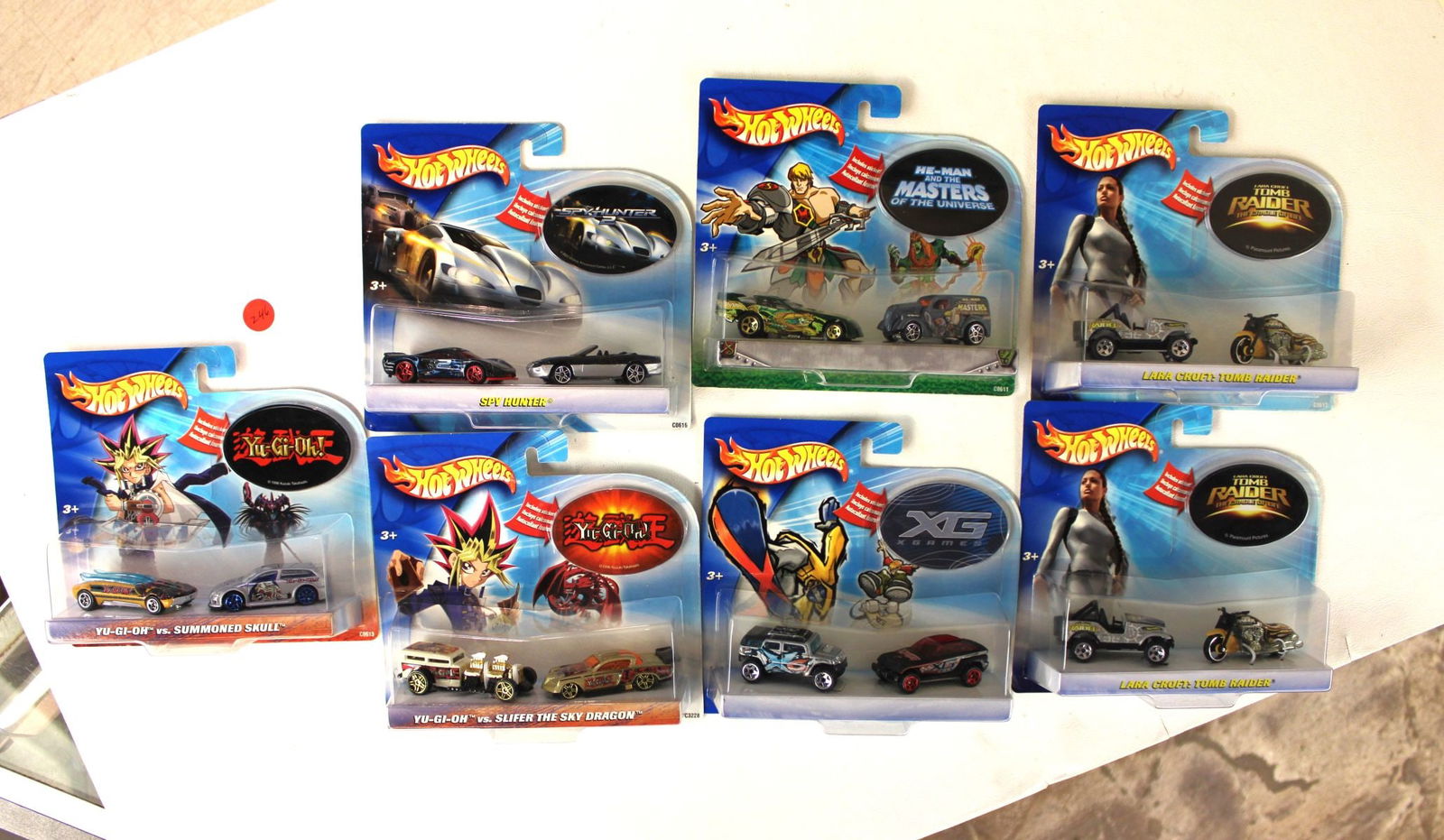 7 Hot Wheels, X Games, Master of Universe, Spy Hunter, Tomb Raider and other, original packaging not (1 of 2)