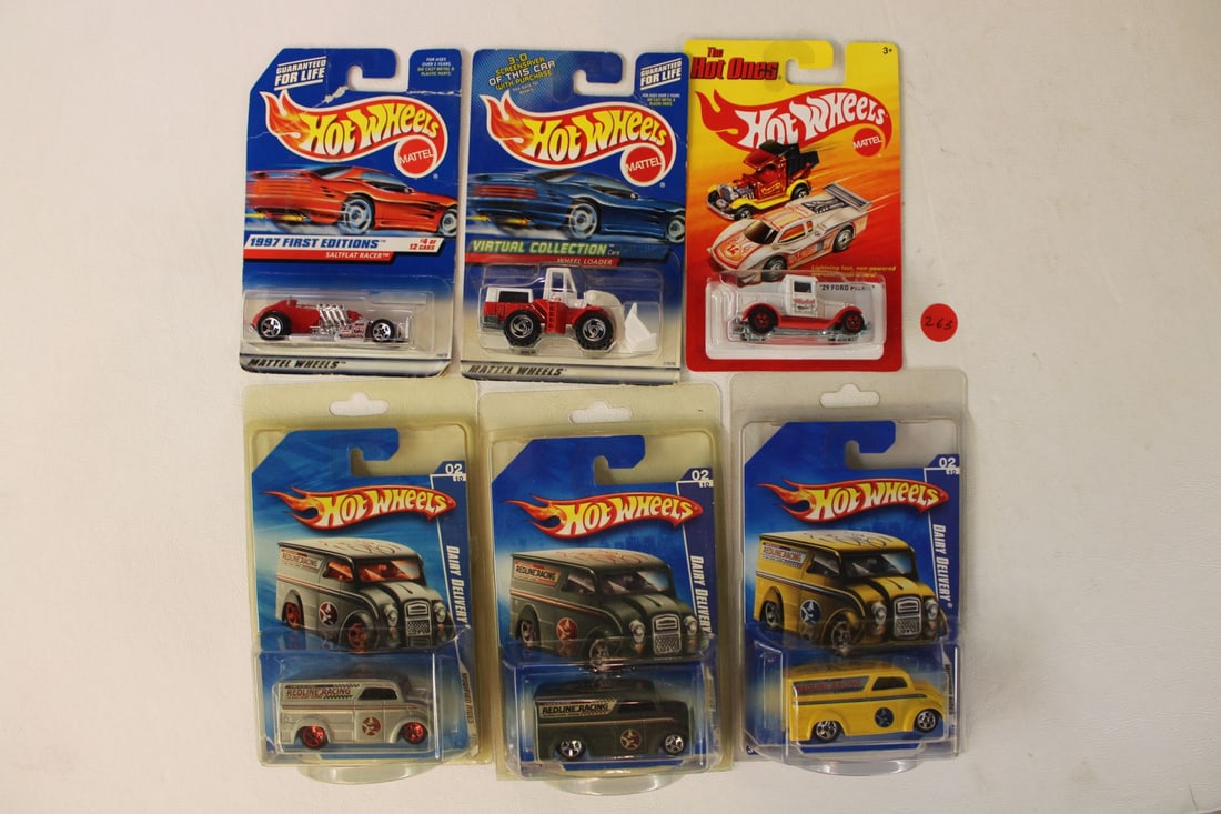 6 mixed series of Hot Wheels, original packaging not opened: 6 mixed series of Hot Wheels, original packaging not opened