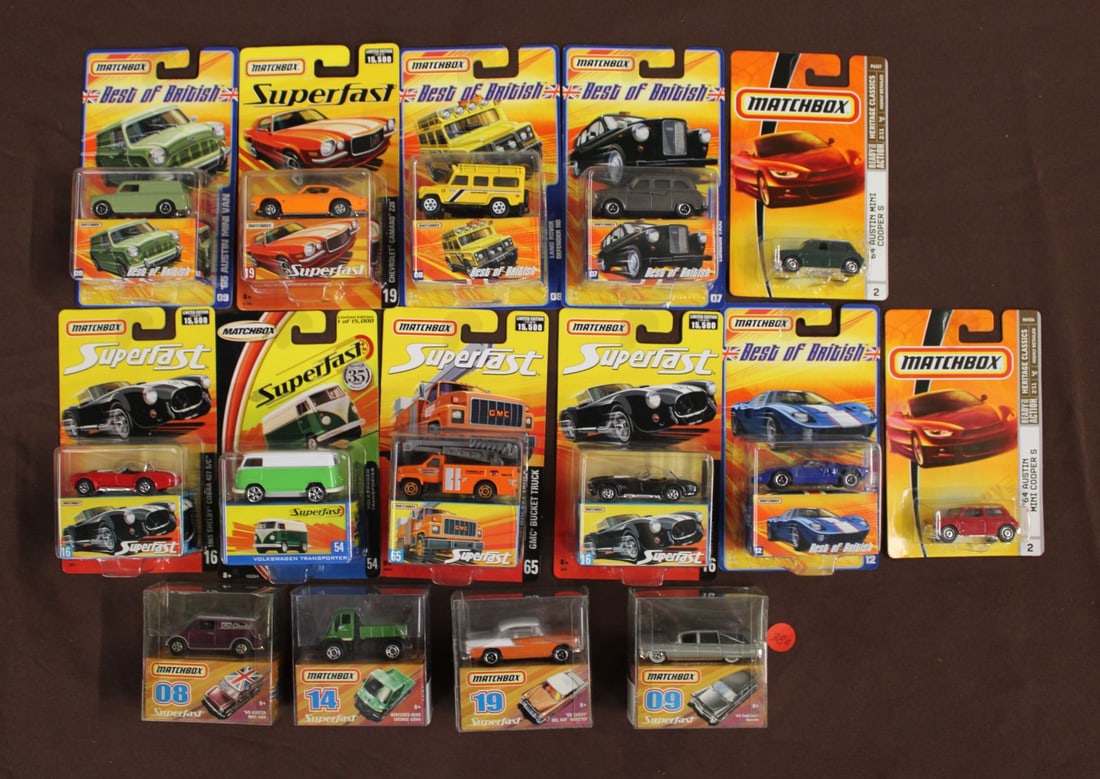 15 MATCHBOX Mixed Series Cars, unopened (1 of 4)