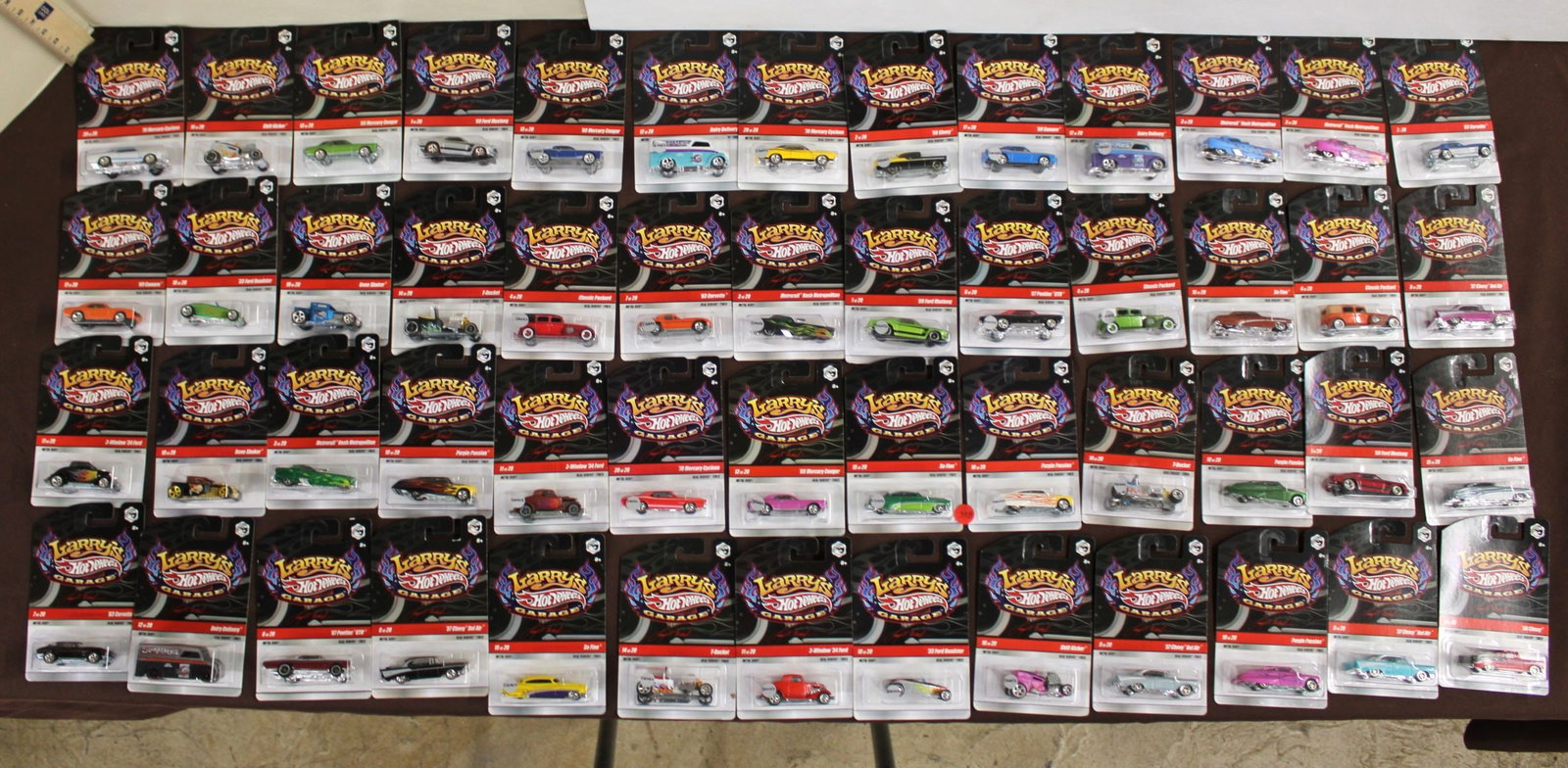 52 Hot Wheels Larry's Garage Collection, (23 signed) unopened (1 of 5)