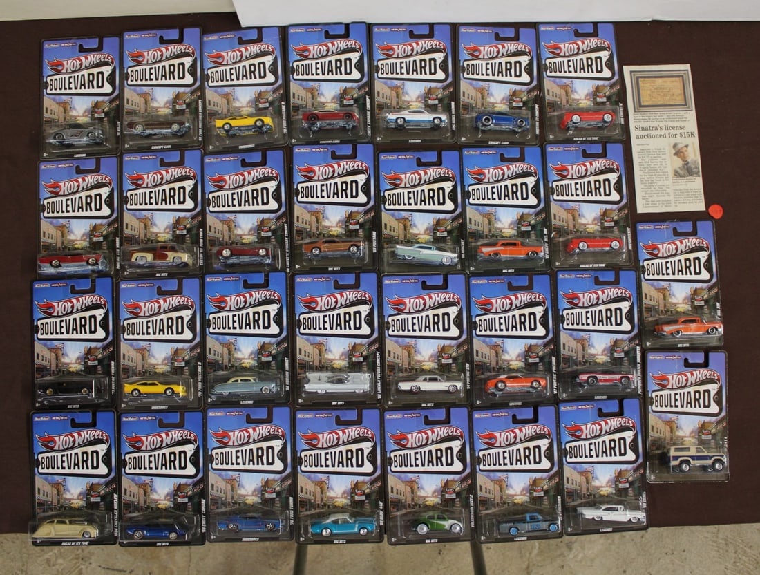 30 Hot Wheels Blvd. Series, unopened (1 of 3)