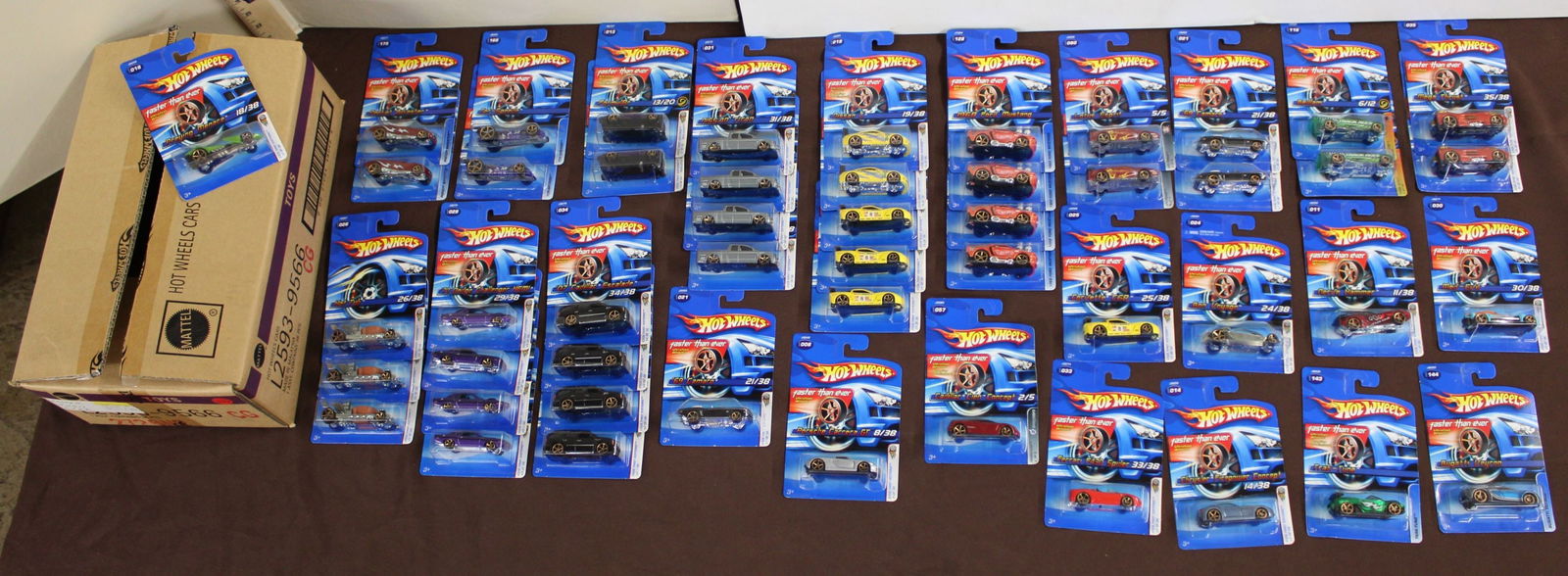 50 Hot Wheels mixed series cars unopened (1 of 6)