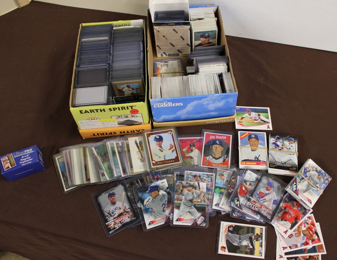 (2) Shoe Boxes filled with assorted Baseball Cards, (some seem complete) (1 of 2)