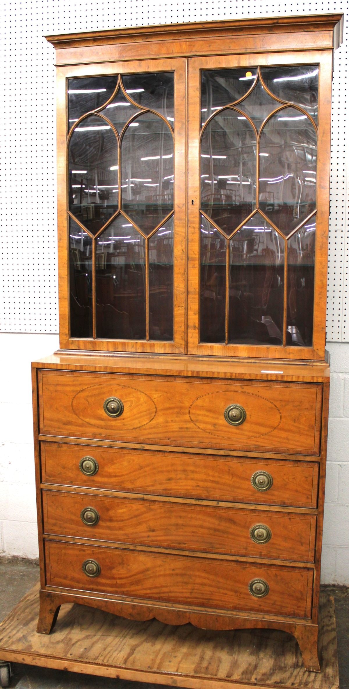 Baker Federal Secretary Bookcase - Nice Model (1 of 8)