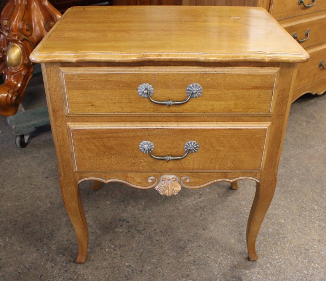 Ethan Allen Country French Night Stand (1 of 3)