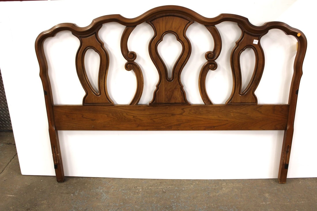 Queen Country French Head Board (1 of 1)