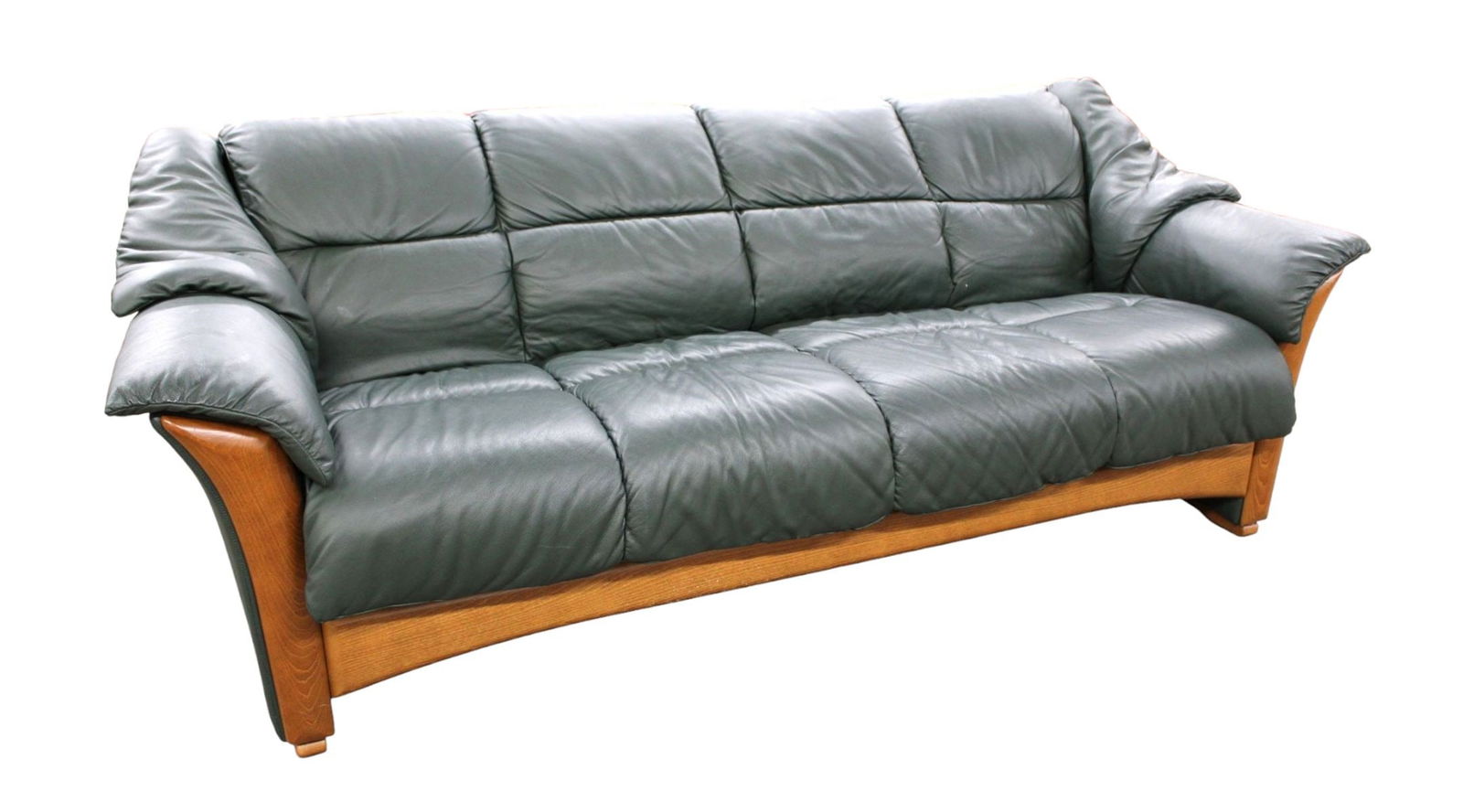 Fantastic Ekornes Leather Modern Sofa (1 of 7)