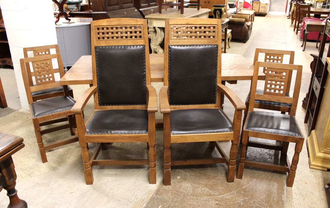 7pc Dining Table, Derek Slater, Fisherman, Yorkshire Critter Coll. (1 of 12)