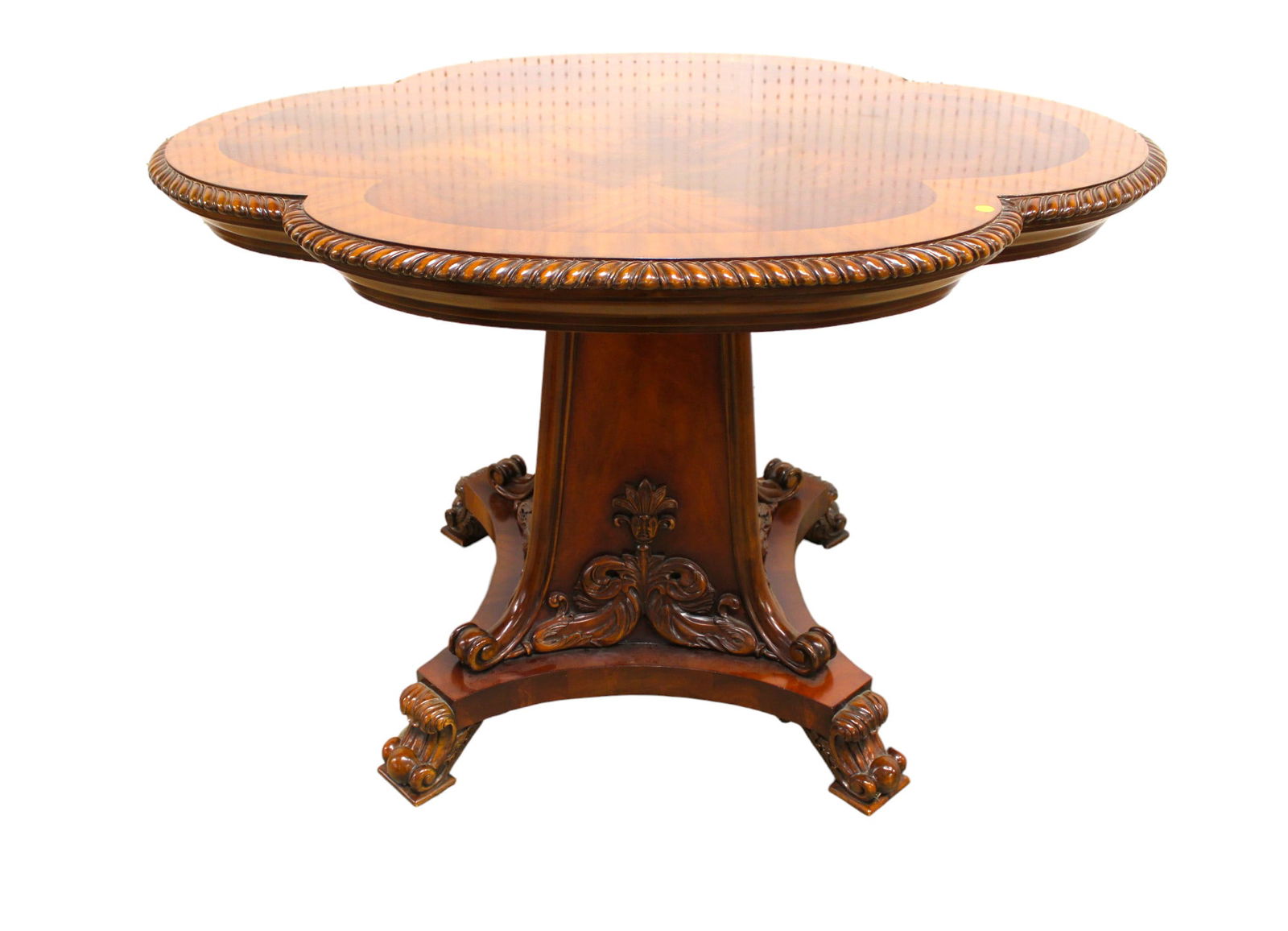Beautiful Maitland Smith Clover Top Center Table (1 of 7)