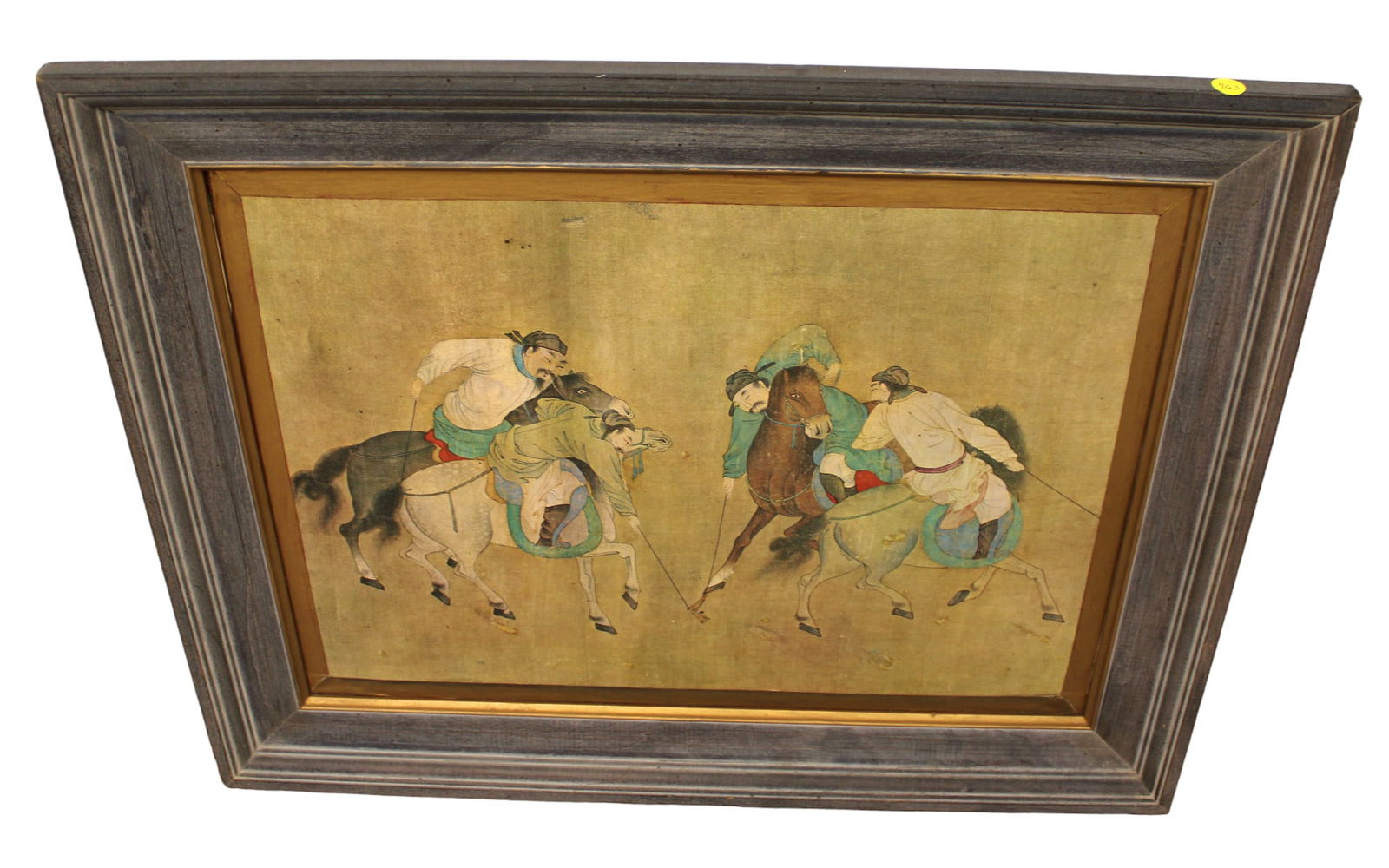 Vintage Chinese framed print. 29"w x 24"h (1 of 3)