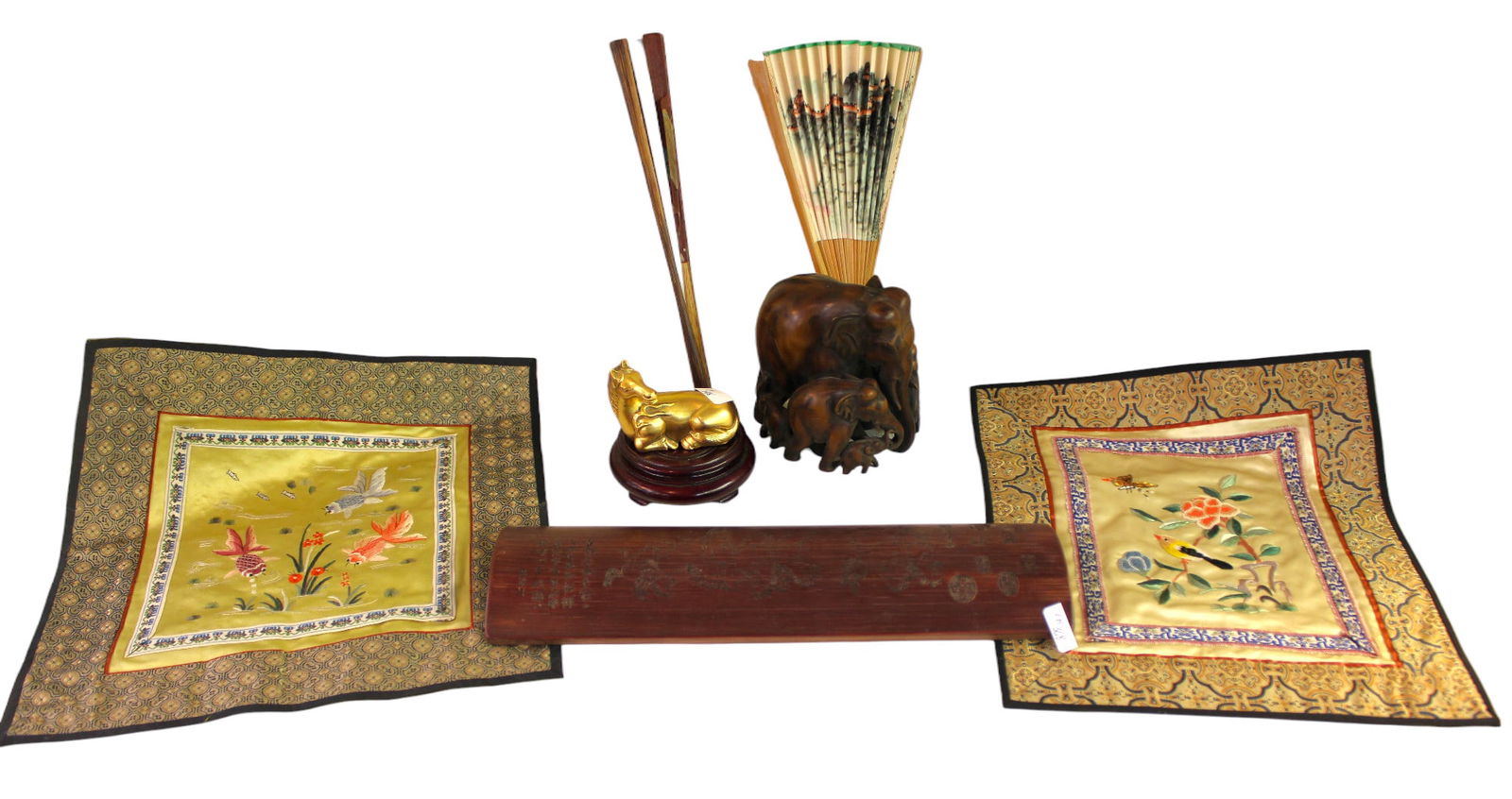 7pc lot of Chinese miscellaneous items (1 of 6)