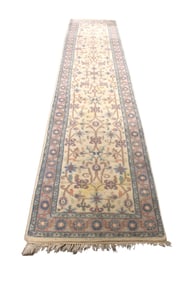 Contemporary runner rug 32"w x 144"l