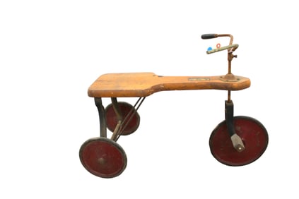 Antique Kiddie Kart tricycle, original