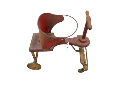 Antique Taylor-Tot by the Frank T Taylor ride on toy, original