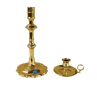 2 Baldwin candlesticks