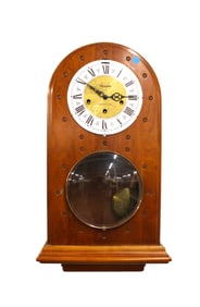 Vintage Herschedes wall clock, Westminster, German