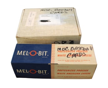 2 Boxes of miscellaneous baseball cards