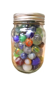 Assortment marbles