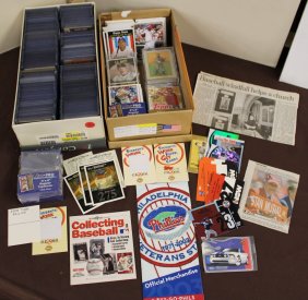 2 Shoe Boxes Filled Assorted Baseball Cards In Hard Plastic