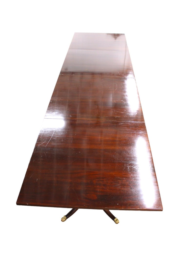 Stickley 4 part mahogany conference  or banquet table 16' (1 of 13)