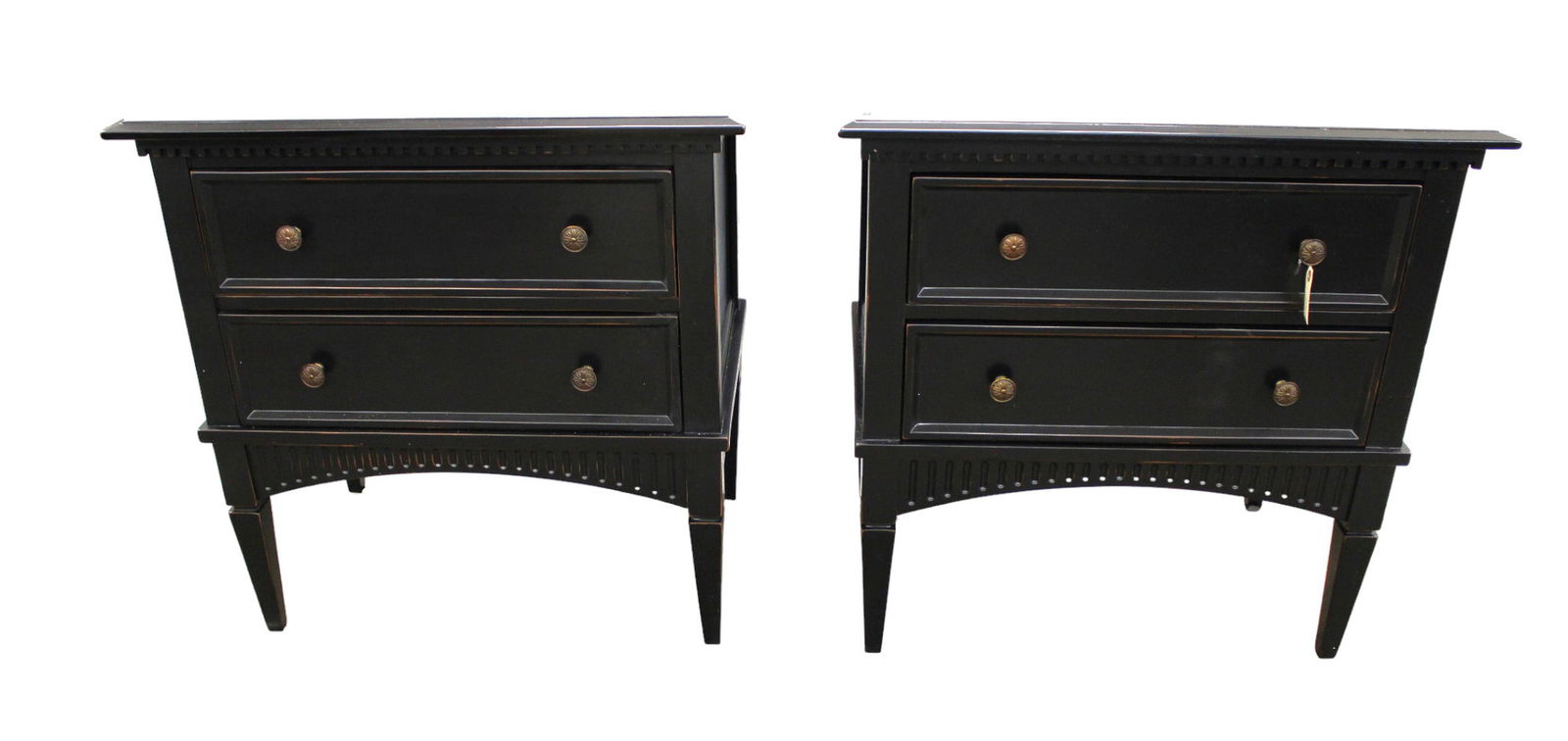 NEW Pair of Elliot night stands by Nw Alden Parkes Inspired Designs, new with shipping damage (1 of 8)