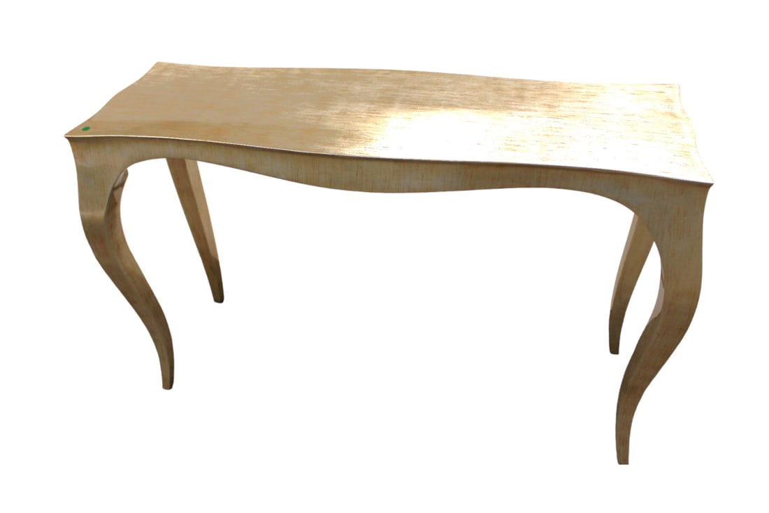 NEW Lisa console table in the foil antique silver finish by Alden Parkes Inspired Designs (1 of 4)