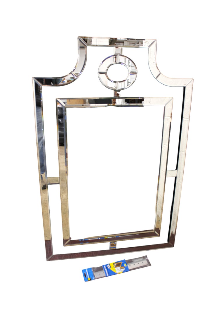 Beautiful beveled all glass mirror by Mirror Image Home Collection (1 of 6)