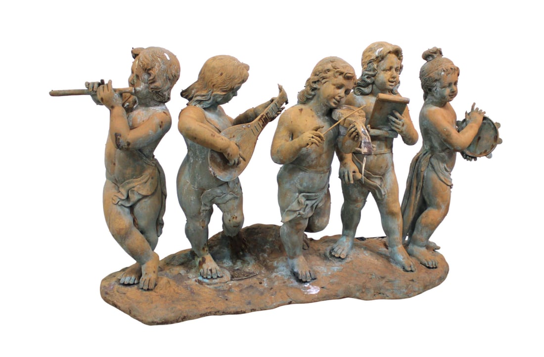 Italian garden bronze manner of Ferdinando Vichi (1 of 13)