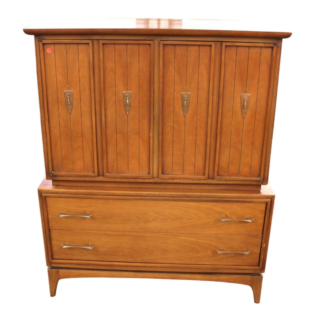 MCM Kent Coffey walnut chest on chest (1 of 7)