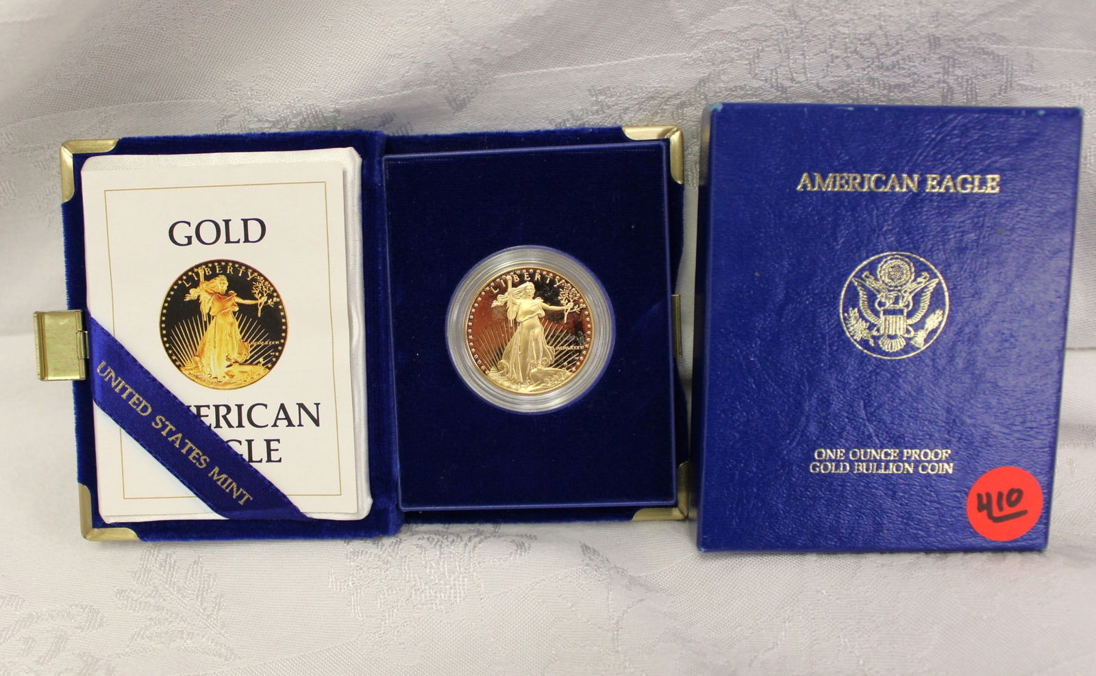 US $50 GOLD american eagle mint coin 1986 one ounce gold (1 of 4)