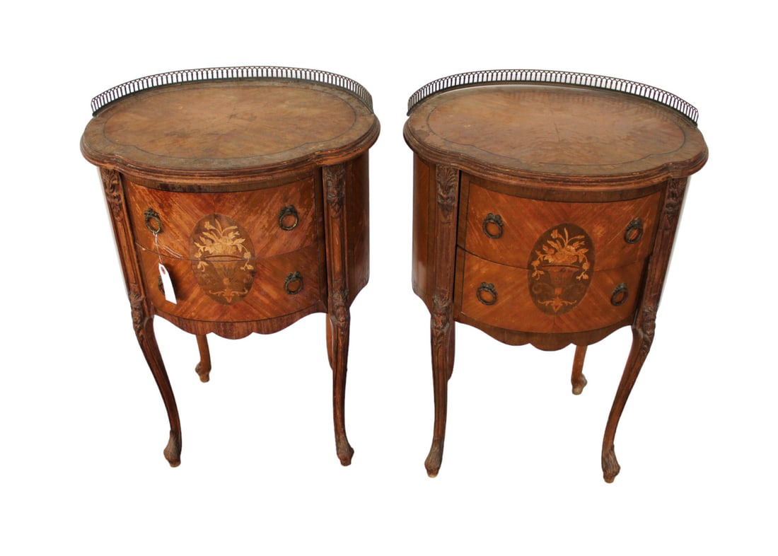 Antique French stands, nice models, satin & rosewood (1 of 6)