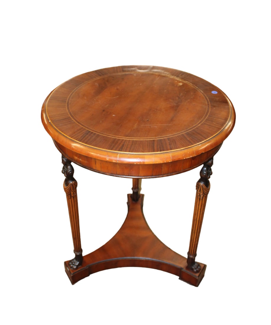 Alfonso Marina figural circular lamp table (1 of 8)