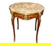 Antique French marble top center table