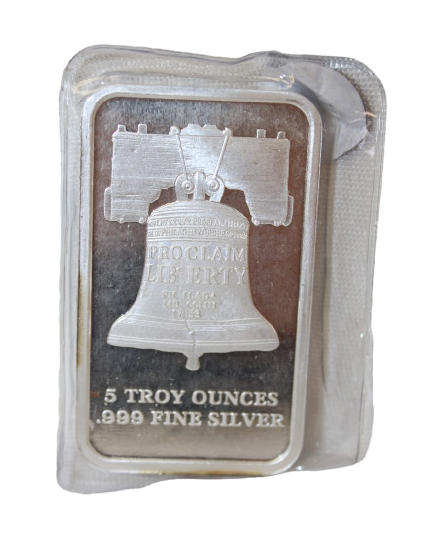 5 troy ounce silver SD bullion bar .999 fine silver (1 of 3)