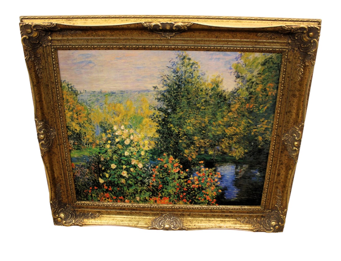 Corner of the Garden at Montgeron, COA, Claude Monet (1 of 6)