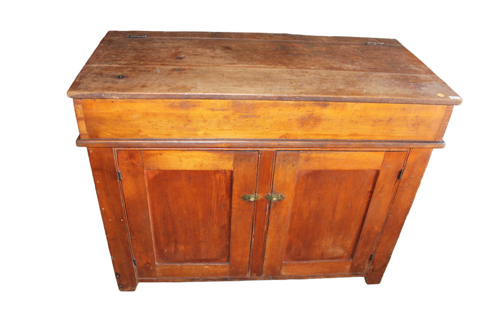 Antique country lift top dry sink w/tin insert (1 of 7)