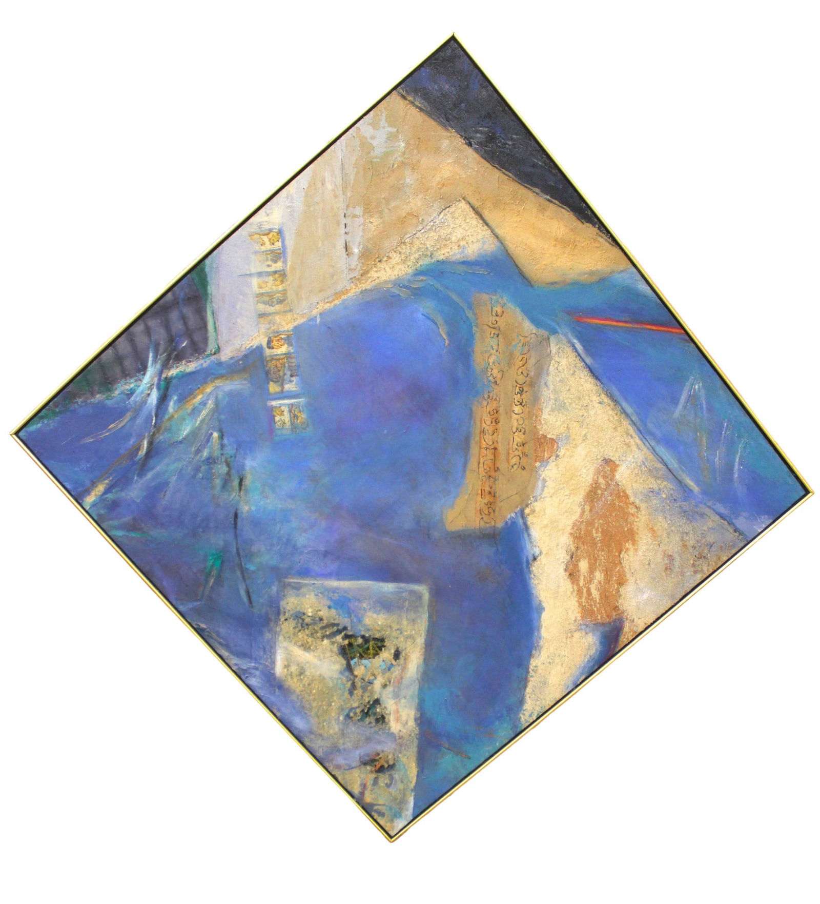 MidC. Nancy Friedlander oil on board Uluwatu Temple (1 of 3)