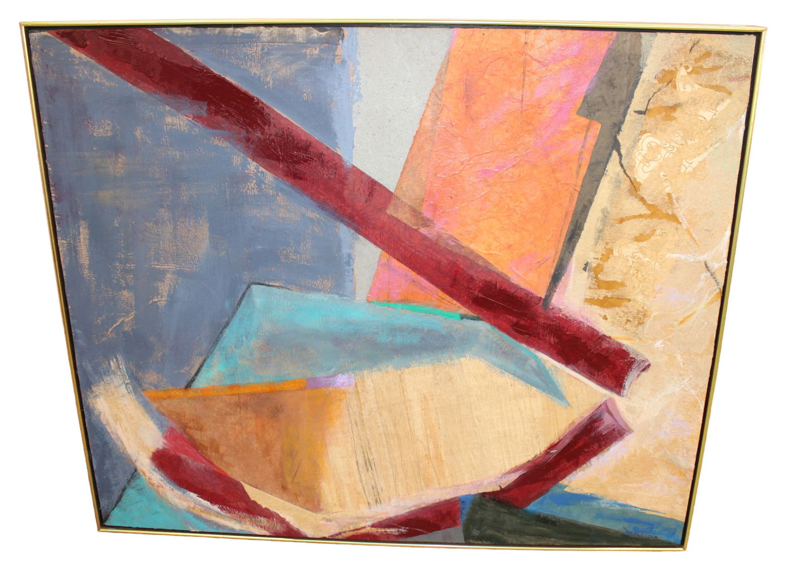 MidC. Nancy Friedlander oil on board  Premise (1 of 3)